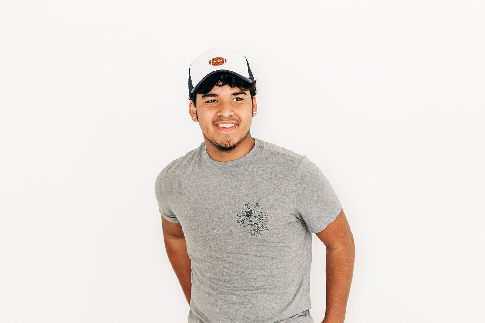 Football Patch Trucker Hat - BIG FRENCHIES