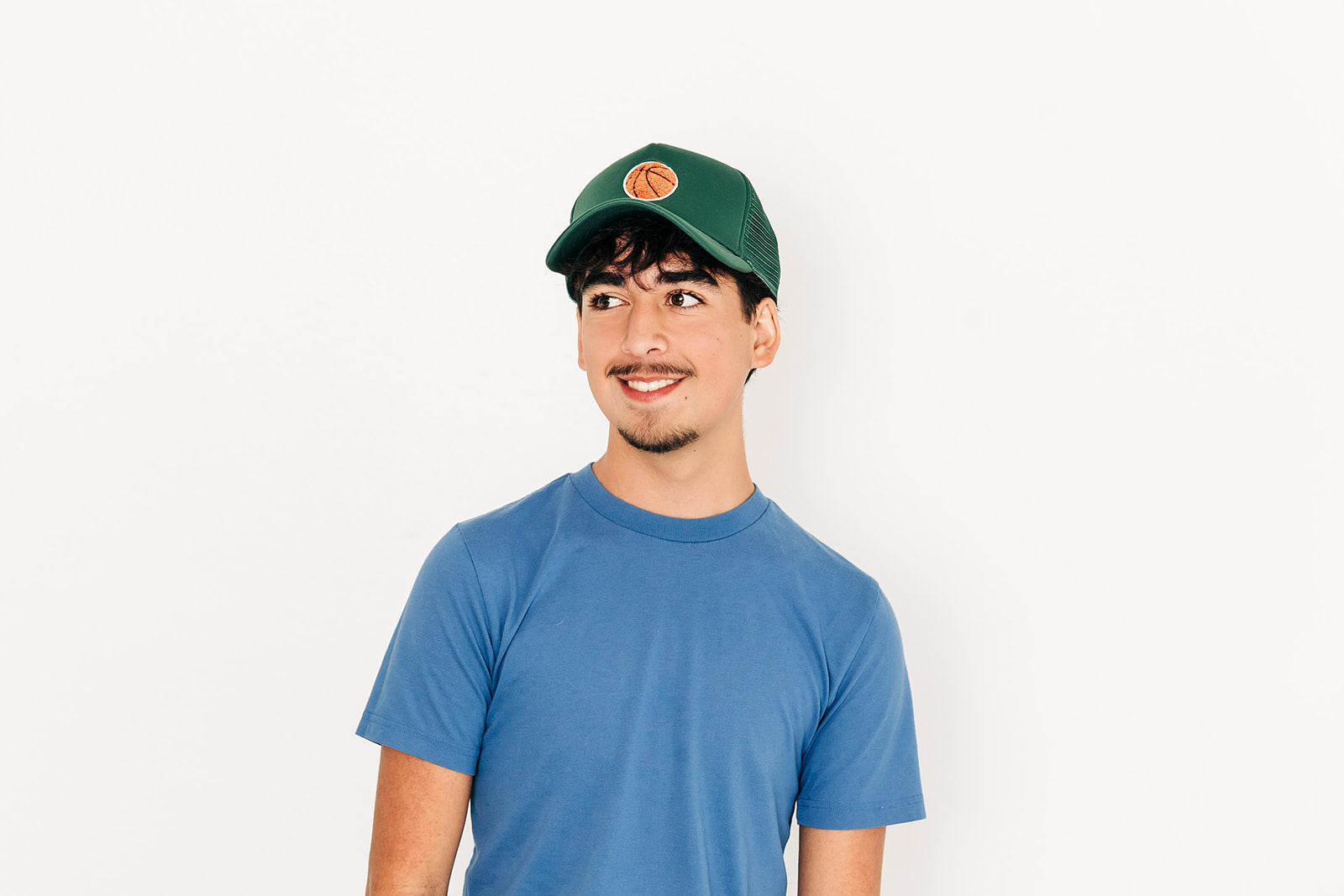 Basketball Patch Trucker Hat - BIG FRENCHIES