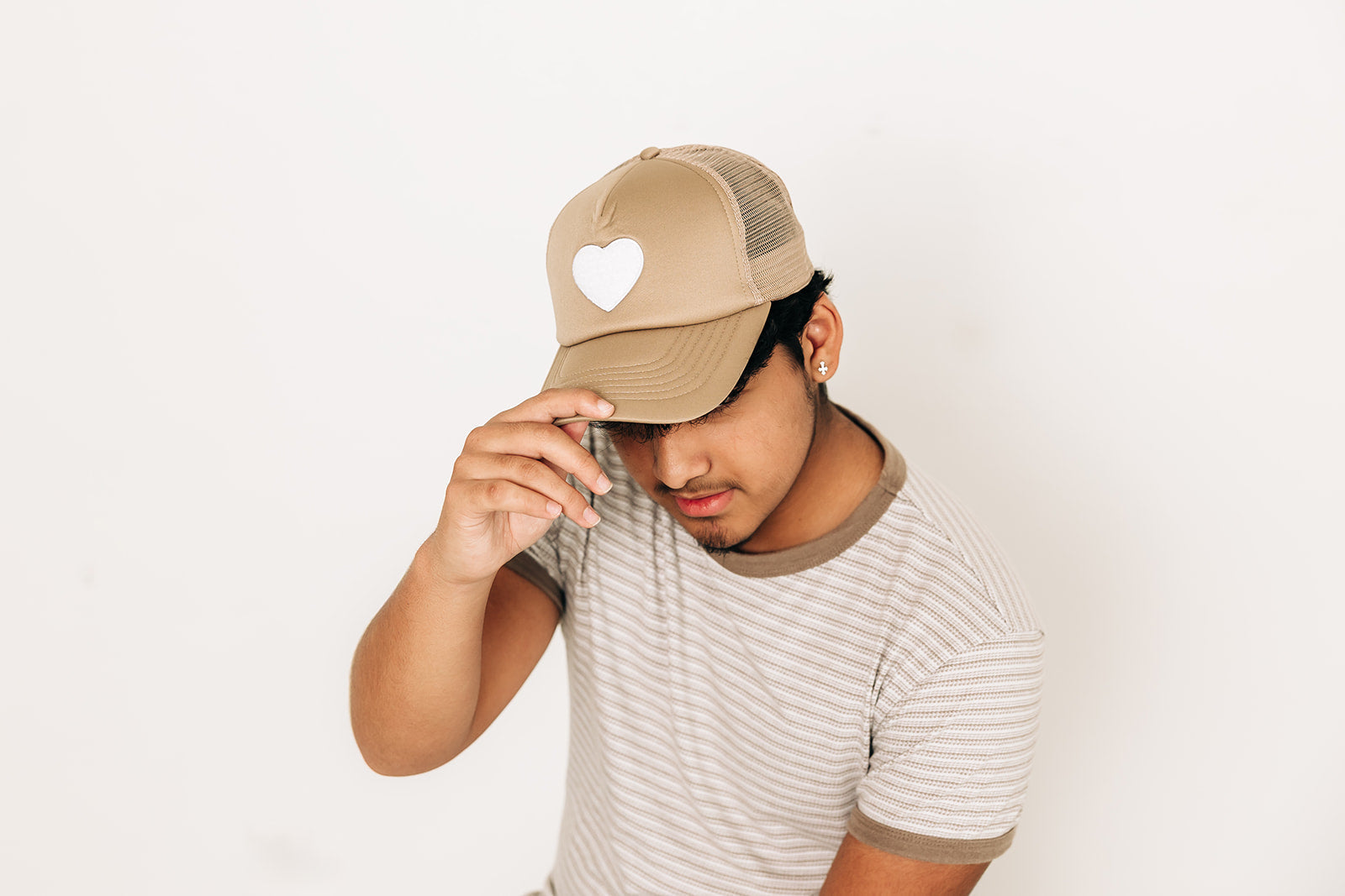 Terry Heart Trucker Hat - BIG FRENCHIES