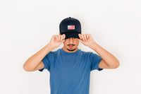 Flag Patch Trucker Hat - BIG FRENCHIES