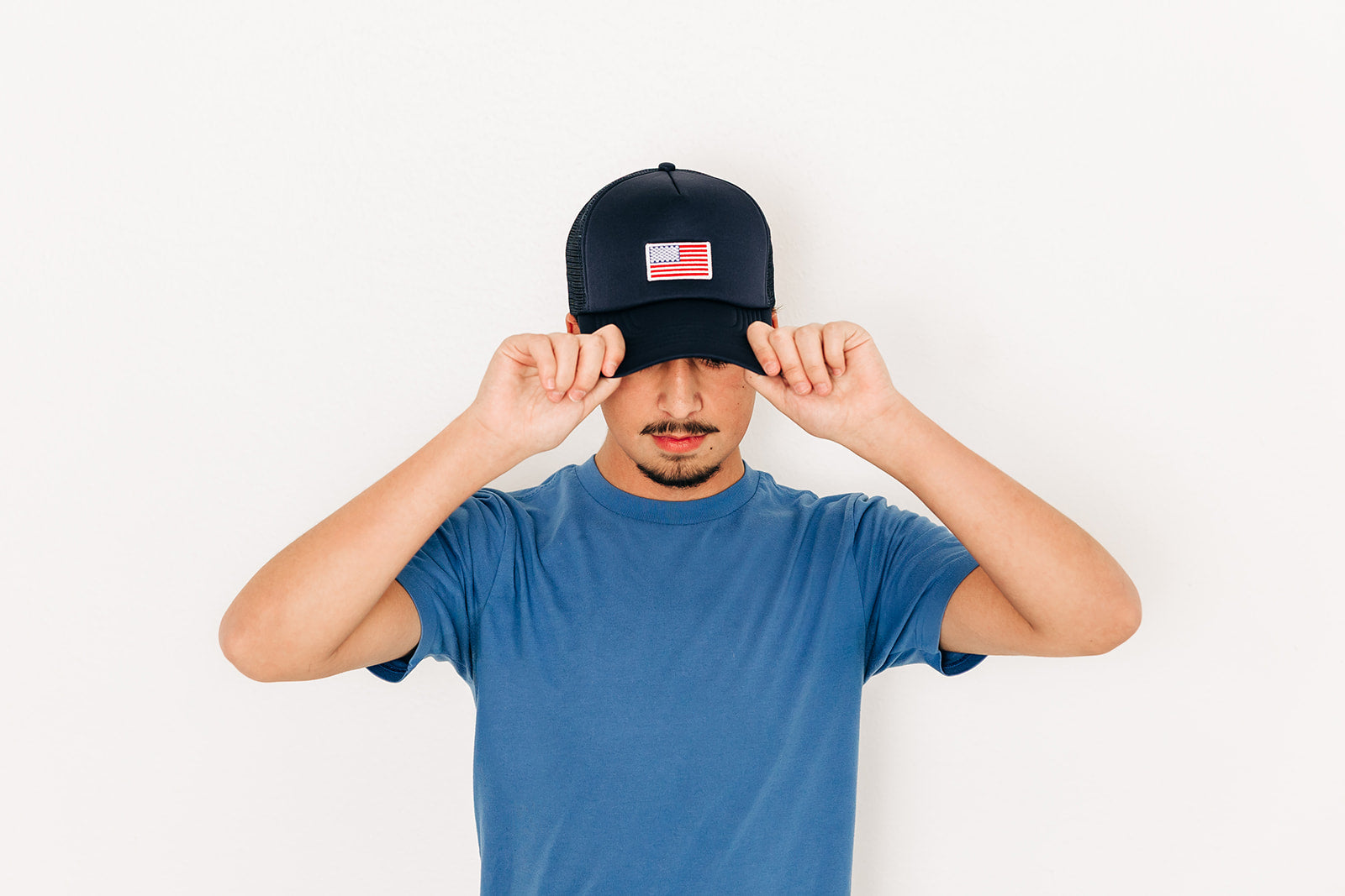Flag Patch Trucker Hat - BIG FRENCHIES