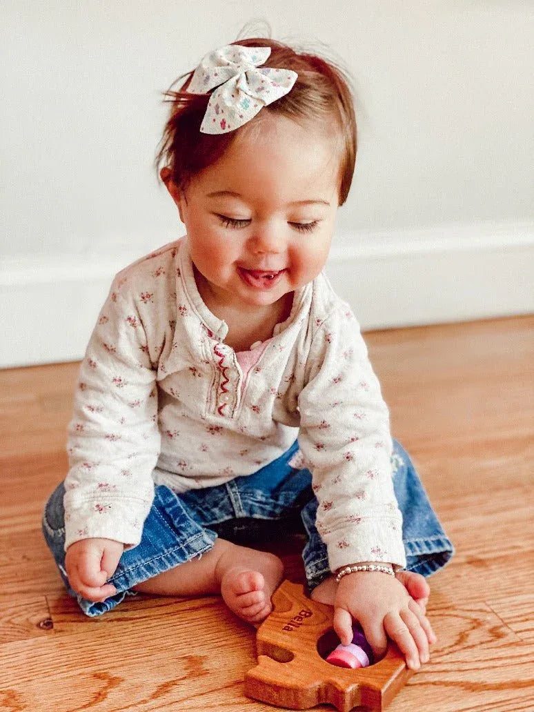 Rhode Island State Wooden Baby Rattle™ - BIG FRENCHIES