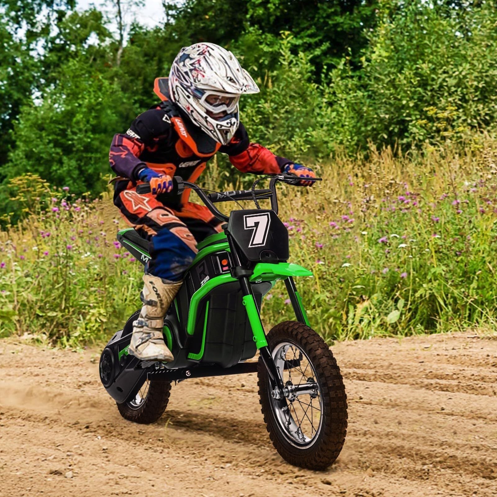 24V Electric Ride-On Kids Dirt Bike Motocross Motorcycle - BIG FRENCHIES