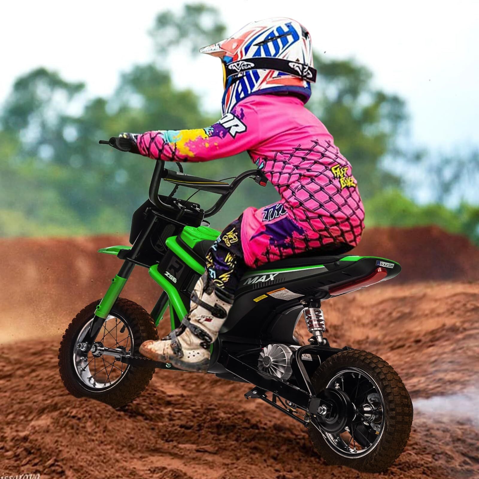 24V Electric Ride-On Kids Dirt Bike Motocross Motorcycle - BIG FRENCHIES