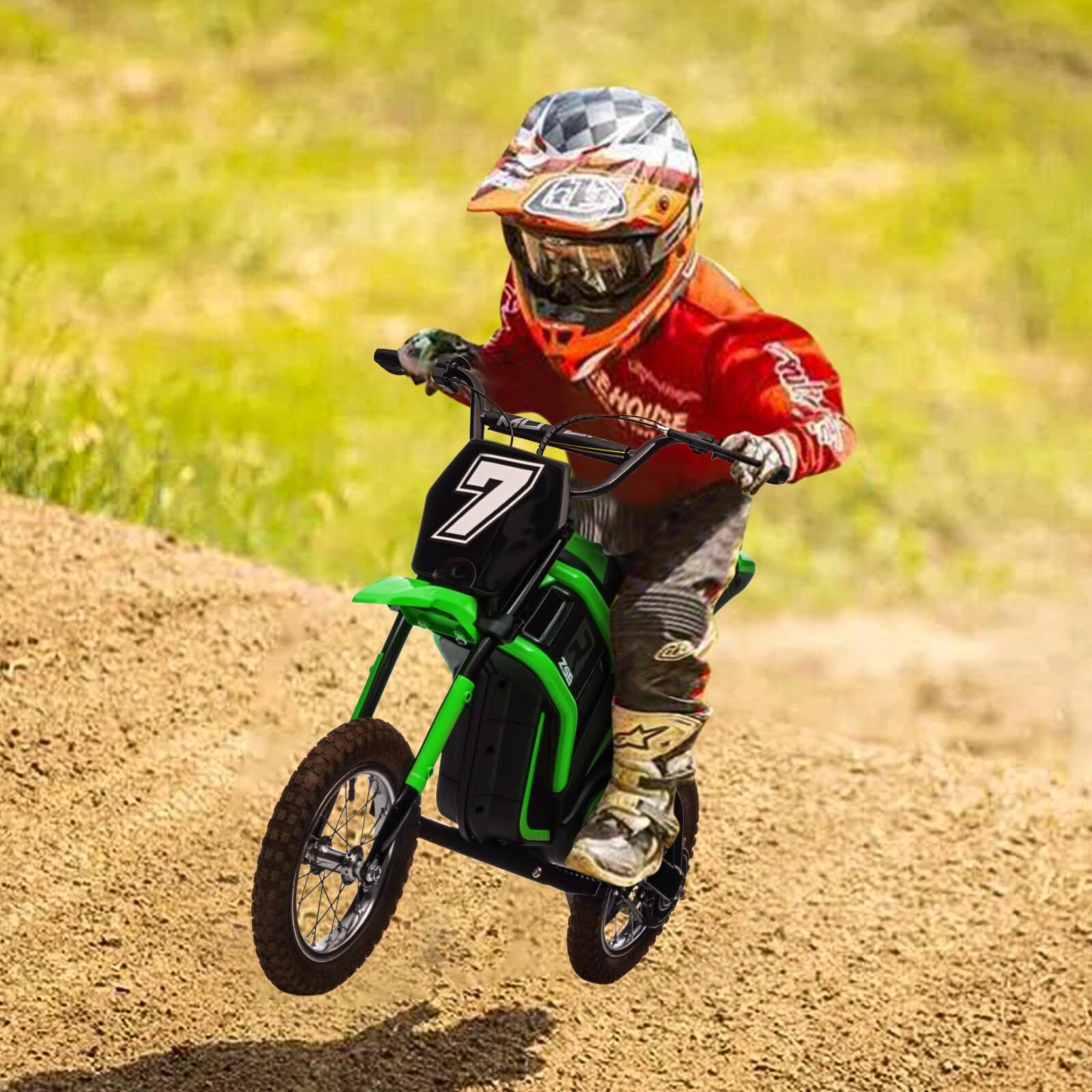 24V Electric Ride-On Kids Dirt Bike Motocross Motorcycle - BIG FRENCHIES