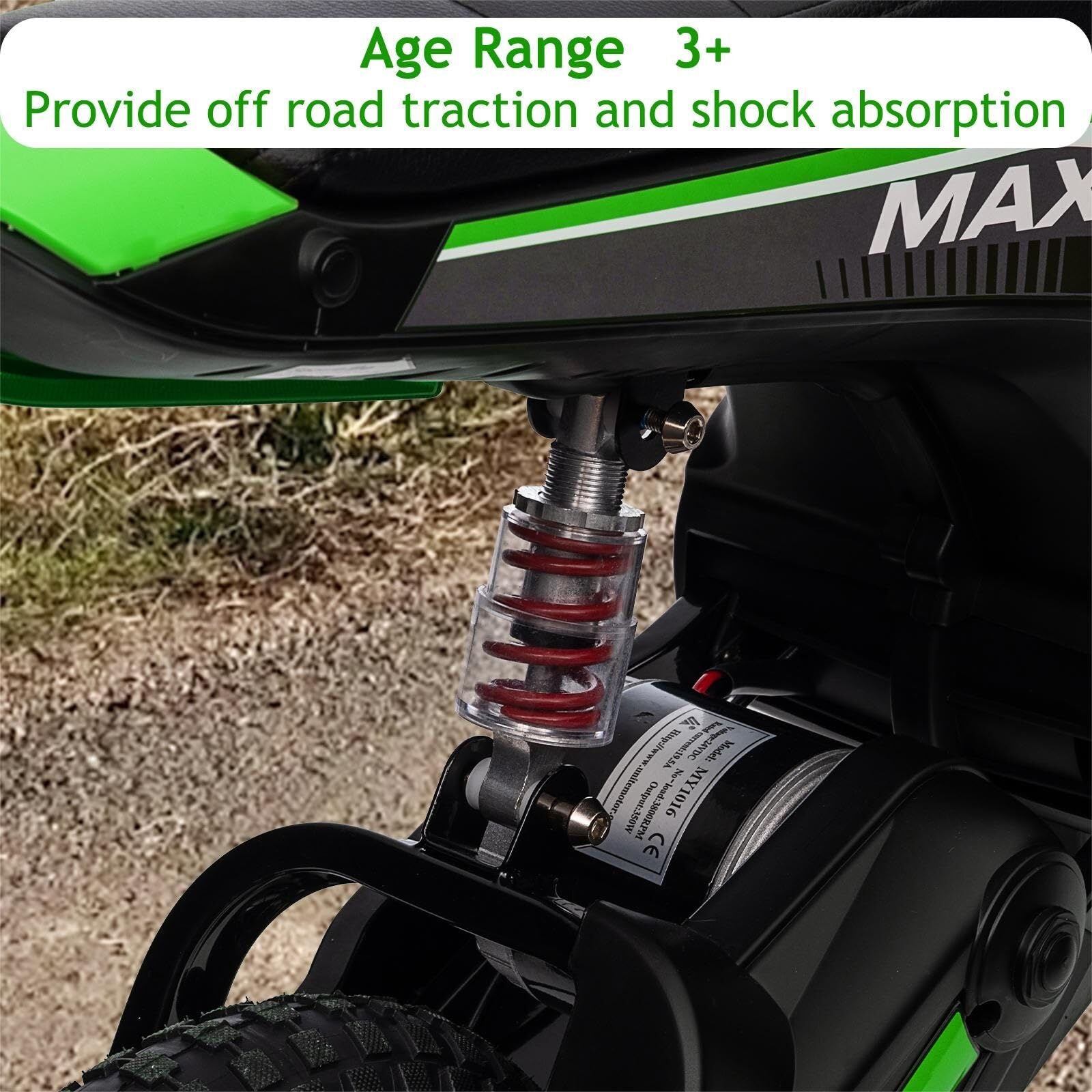 24V Electric Ride-On Kids Dirt Bike Motocross Motorcycle - BIG FRENCHIES