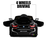 12V Licensed BMW Kids Ride-On Coupe with RC, MP3, and Single Seat in Multiple Colors