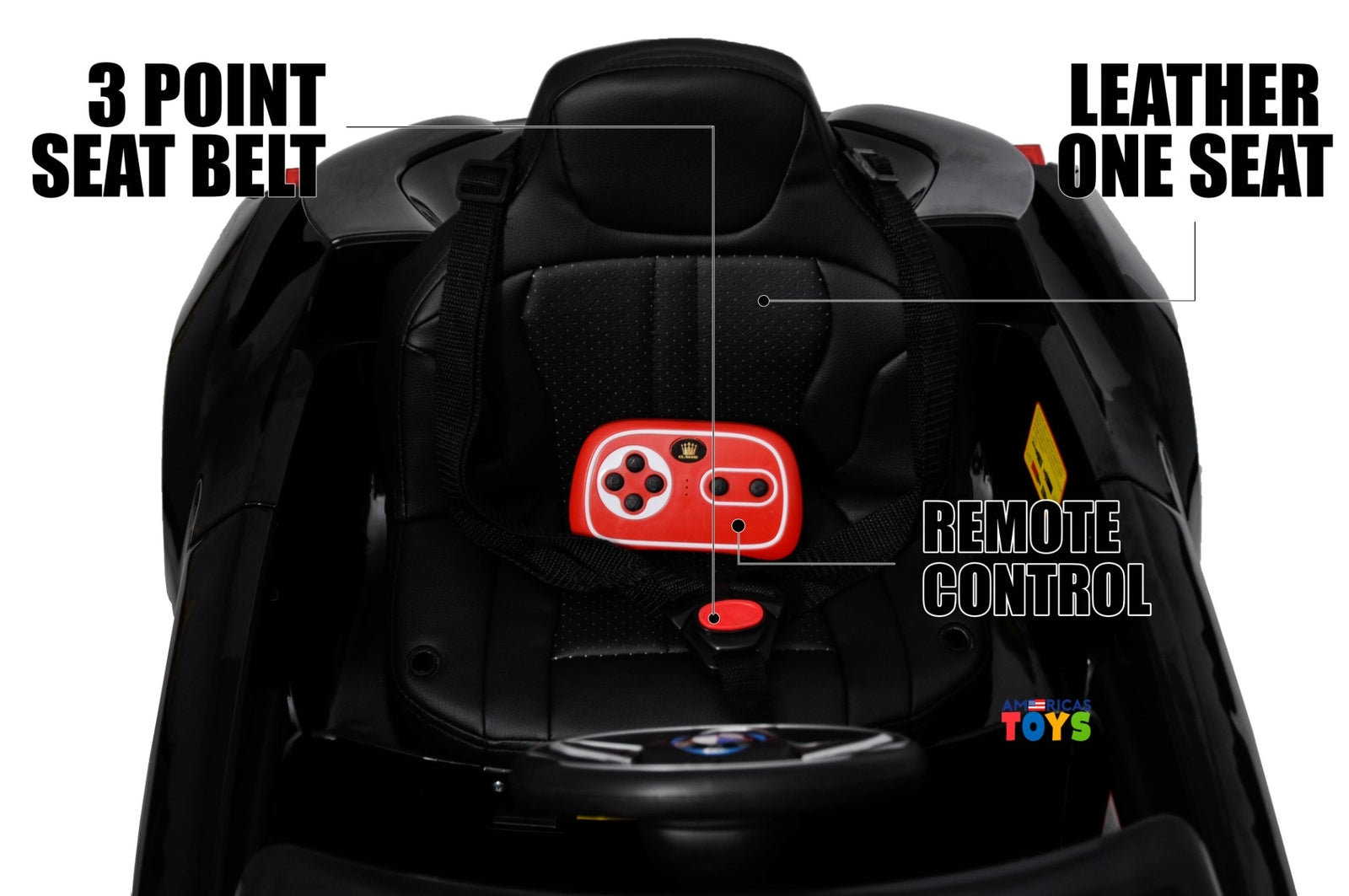 12V Licensed BMW Kids Ride-On Coupe with RC, MP3, and Single Seat in Multiple Colors