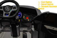 12V One-Seater Ride-On Car with Remote Control and MP3 – Licensed Mercedes-Benz, Multiple Colors