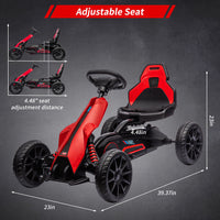 Electric 12V Drift Ride-On Kart with Adjustable Seat, 2 Speeds, and Shock Absorbers - BIG FRENCHIES