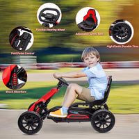 Electric 12V Drift Ride-On Kart with Adjustable Seat, 2 Speeds, and Shock Absorbers - BIG FRENCHIES
