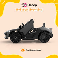 12V Licensed McLaren Battery-Powered Kids Ride-On Sports Car with 2 Speeds