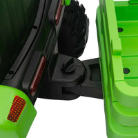 12V Battery-Powered Ride-On Electric Tractor Toy with Trailer and Remote Control