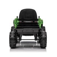 Kids Ride-On Tractor with Trailer, 3-Speed Adjustable Power and MP3 Display