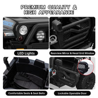 12V Battery-Powered Ride-On Electric Truck Car with Remote Control