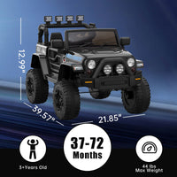 12V Battery-Powered Ride-On Electric Truck Car with Remote Control