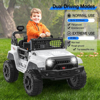 12V Electric Ride-On Truck Car for Kids with Remote Control and Music - BIG FRENCHIES