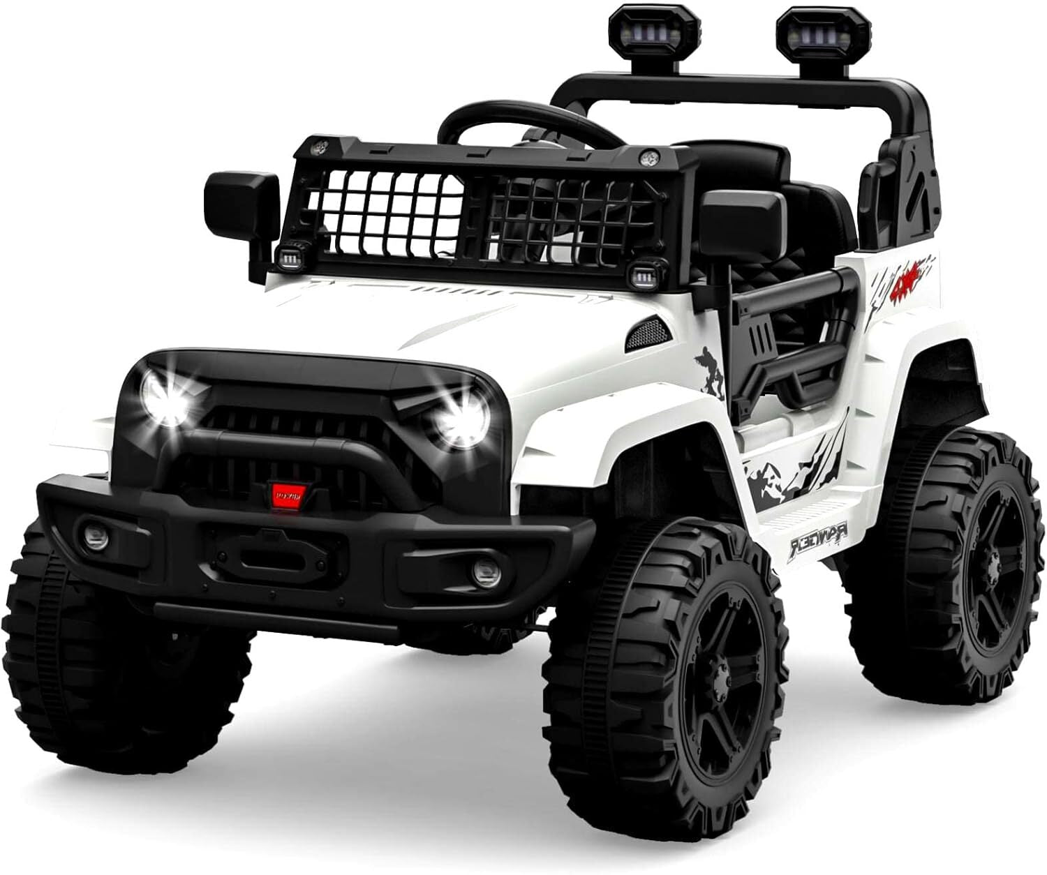 12V Electric Ride-On Truck Car for Kids with Remote Control and Music - BIG FRENCHIES