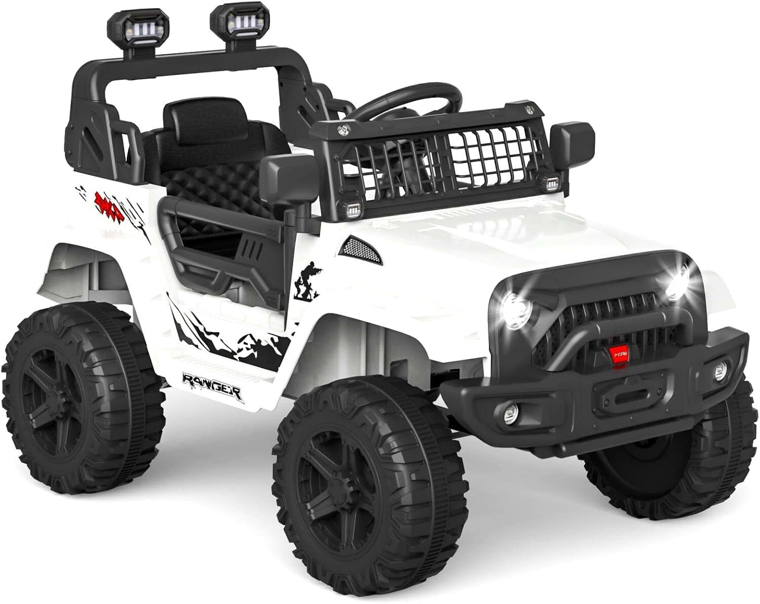 12V Electric Ride-On Truck Car for Kids with Remote Control and Music - BIG FRENCHIES