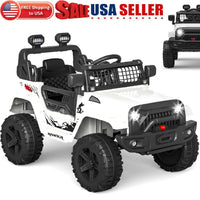 12V Electric Ride-On Truck Car for Kids with Remote Control and Music - BIG FRENCHIES