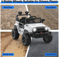 12V Electric Ride-On Truck Car for Kids with Remote Control and Music - BIG FRENCHIES