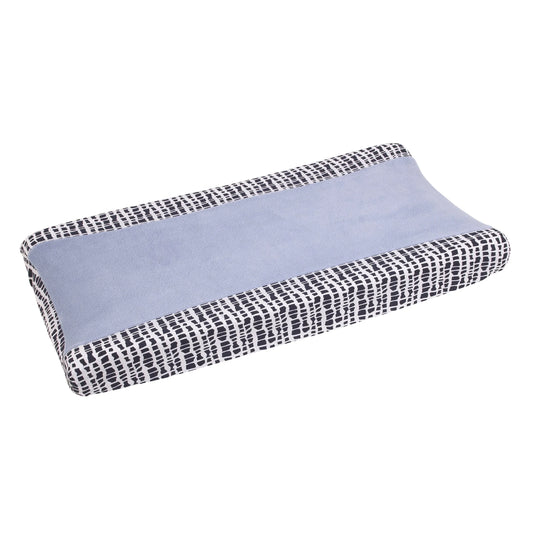 Seas The Day Navy and Blue Super Soft Changing Pad Cover - BIG FRENCHIES