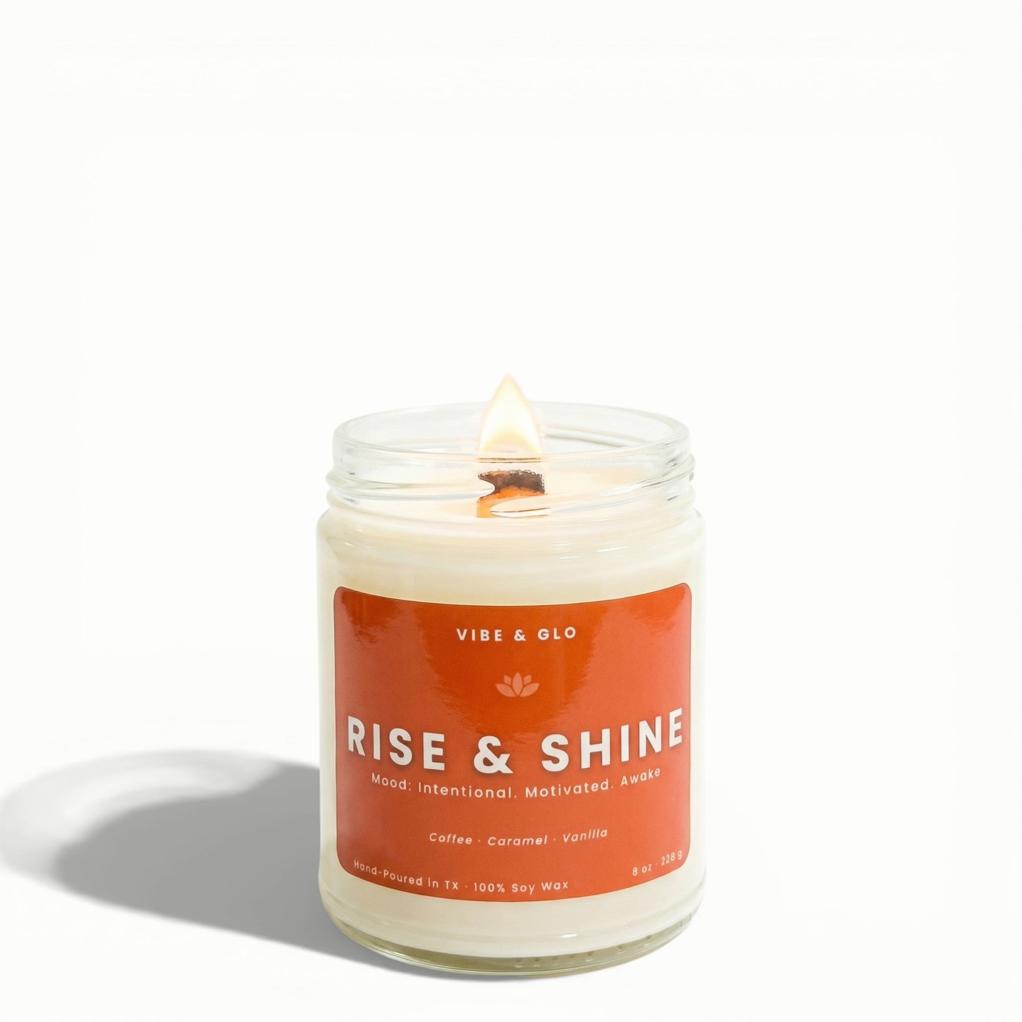 Rise & Shine – Coffee & Vanilla Soy Candle - BIG FRENCHIES