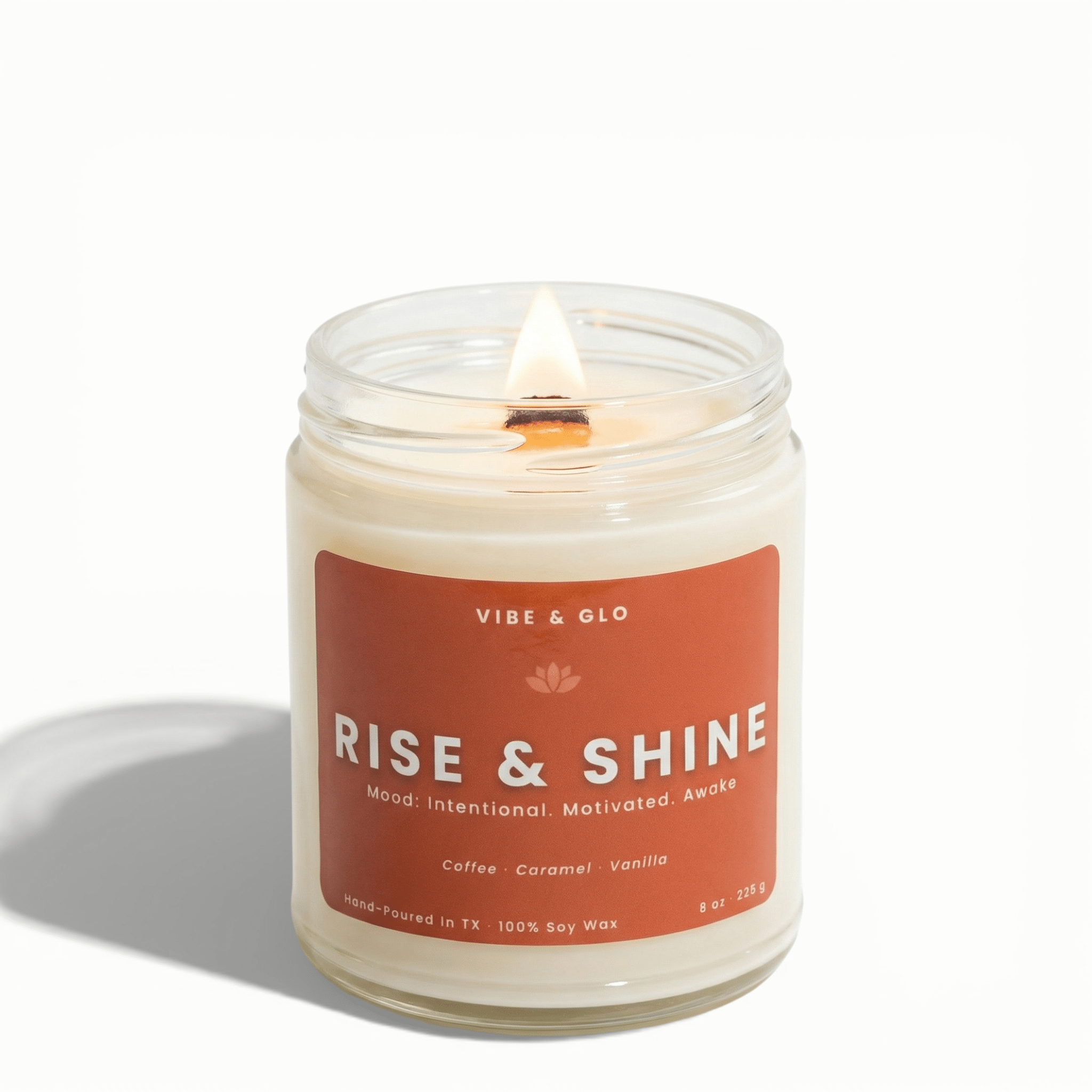 Rise & Shine – Coffee & Vanilla Soy Candle - BIG FRENCHIES