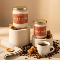 Rise & Shine – Coffee & Vanilla Soy Candle - BIG FRENCHIES