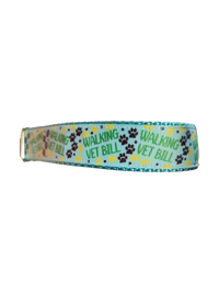 Walking Vet Bill Nylon Dog Collar