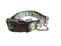 Winter Friends Nylon Dog Collar
