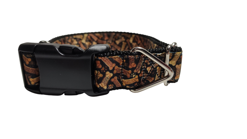 Dog Treats Nylon Dog Collar-Dog Collar / Leash-BIG FRENCHIES-Doot's Pet LLC Collars For A Cause