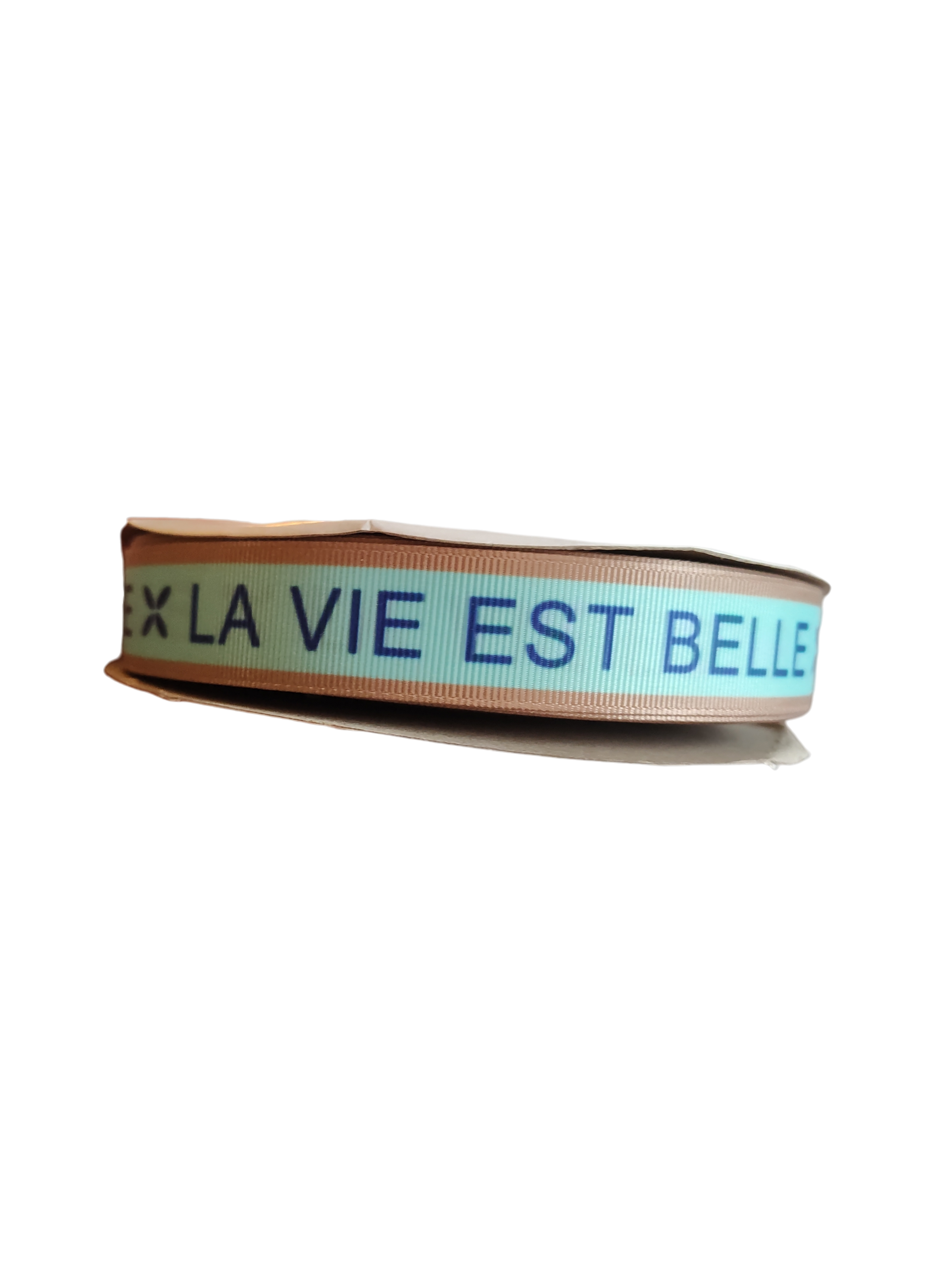 La Vie Est Belle Life Is Beautiful Nylon Dog Collar