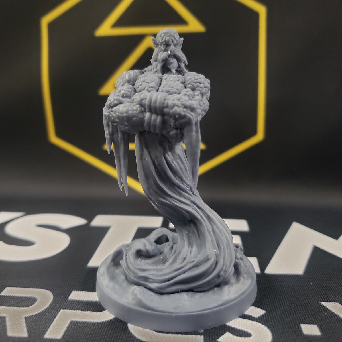 Spell-Bound Genie (Sand)-3D Printed Miniatures-BIG FRENCHIES-All Systems Go Games