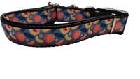 Peach Blossoms Nylon Dog Collar