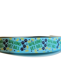 Walking Vet Bill Nylon Dog Collar