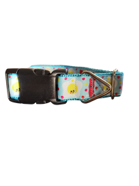 Bacon & Eggs Nylon Dog Collar