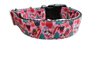 Festive Pups Christmas Nylon Dog Collar