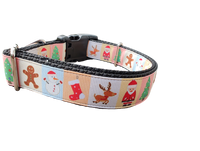 All Things Christmas Nylon Dog Collar