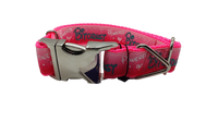 Powered By Bitchdust Nylon Dog Collar