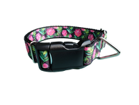 Protea Flower Nylon Dog Collar