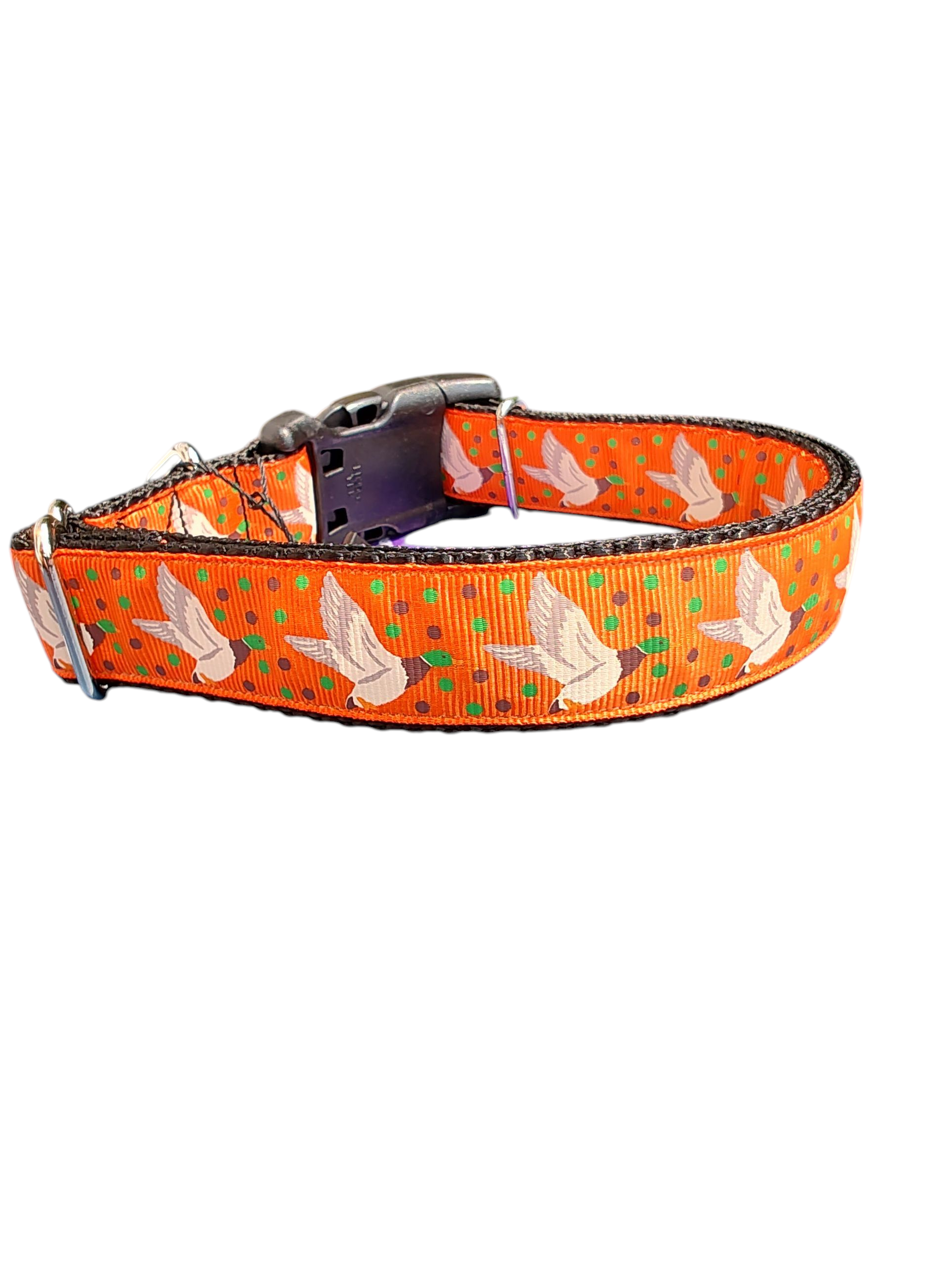 Mallard Duck Nylon Dog Collar