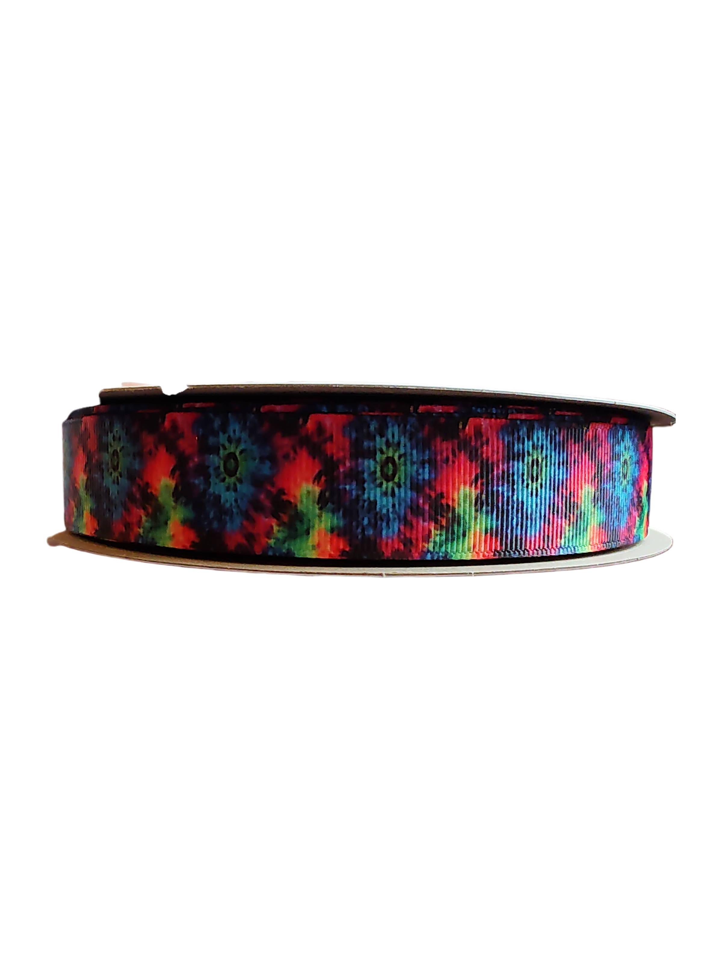 Dark Tie Dye Nylon Dog Collar