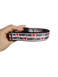 Daddy's Girl Nylon Dog Collar