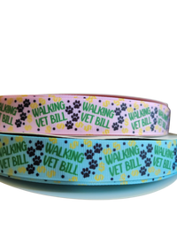 Walking Vet Bill Nylon Dog Collar