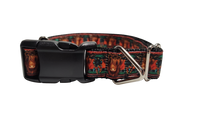 Western Highland Cow Nylon Dog Collar