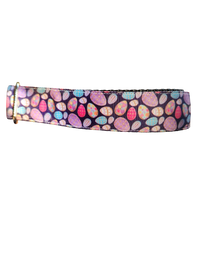Colorful Easter Eggs Nylon Dog Collar