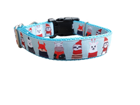 Animals in Sweaters Christmas Nylon Dog Collar