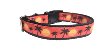 Beach Sunsets Nylon Dog Collar