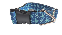 1.5" Wide Blue Starfish Nylon Dog Collar